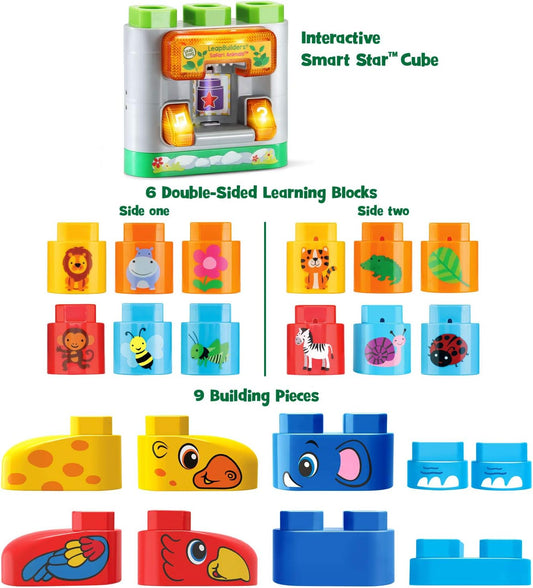 Leapfrog Block Play - Wild Animal - 80 - 604600 - Marah Kids