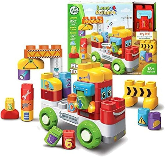 Leapfrog Block Play - Vehicle Fix It Truck - Marah Kids