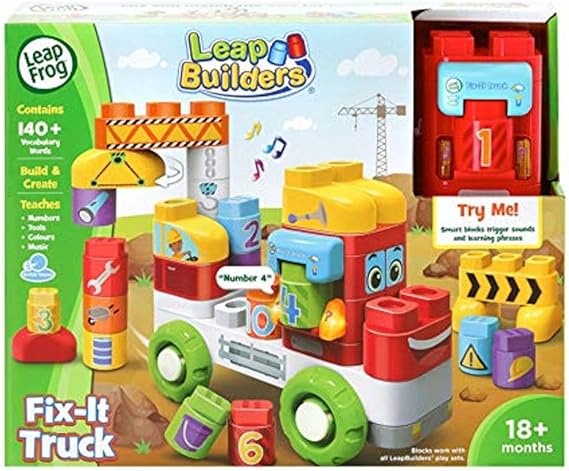 Leapfrog Block Play - Vehicle Fix It Truck - Marah Kids