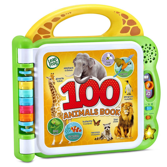 Leapfrog - 100 Animals Book (Bilingual: Uk+Fr) - Marah Kids