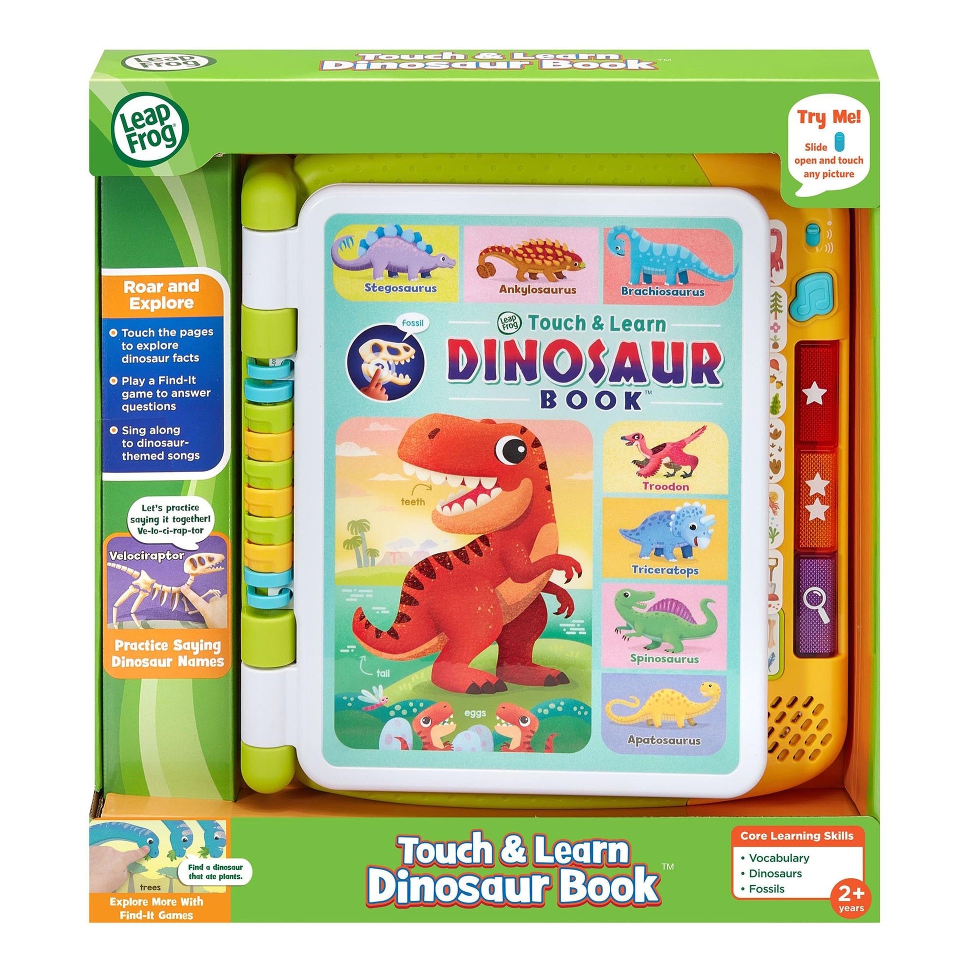 Leapfrog Touch & Learn Dinosaur Book (Lfuk) (Arab) - Marah Kids