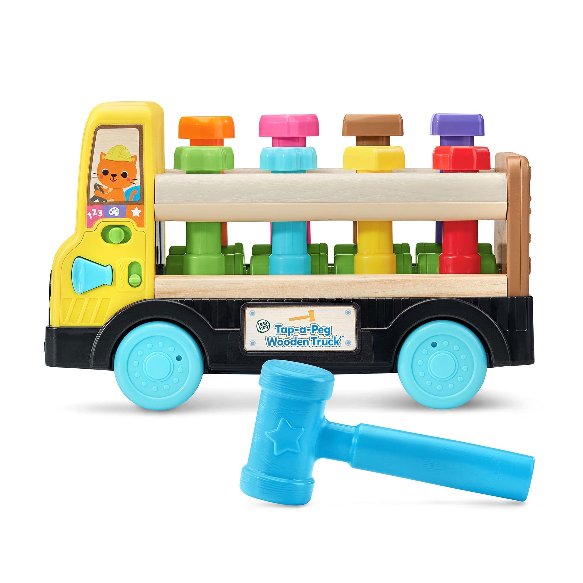 Leapfrog Pound & Pop Truck (Fsc 100%) (Lfuk) (Arab) - Marah Kids