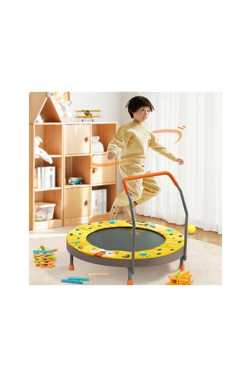 Mideer Kids Foldable Trampoline (3 Ft)