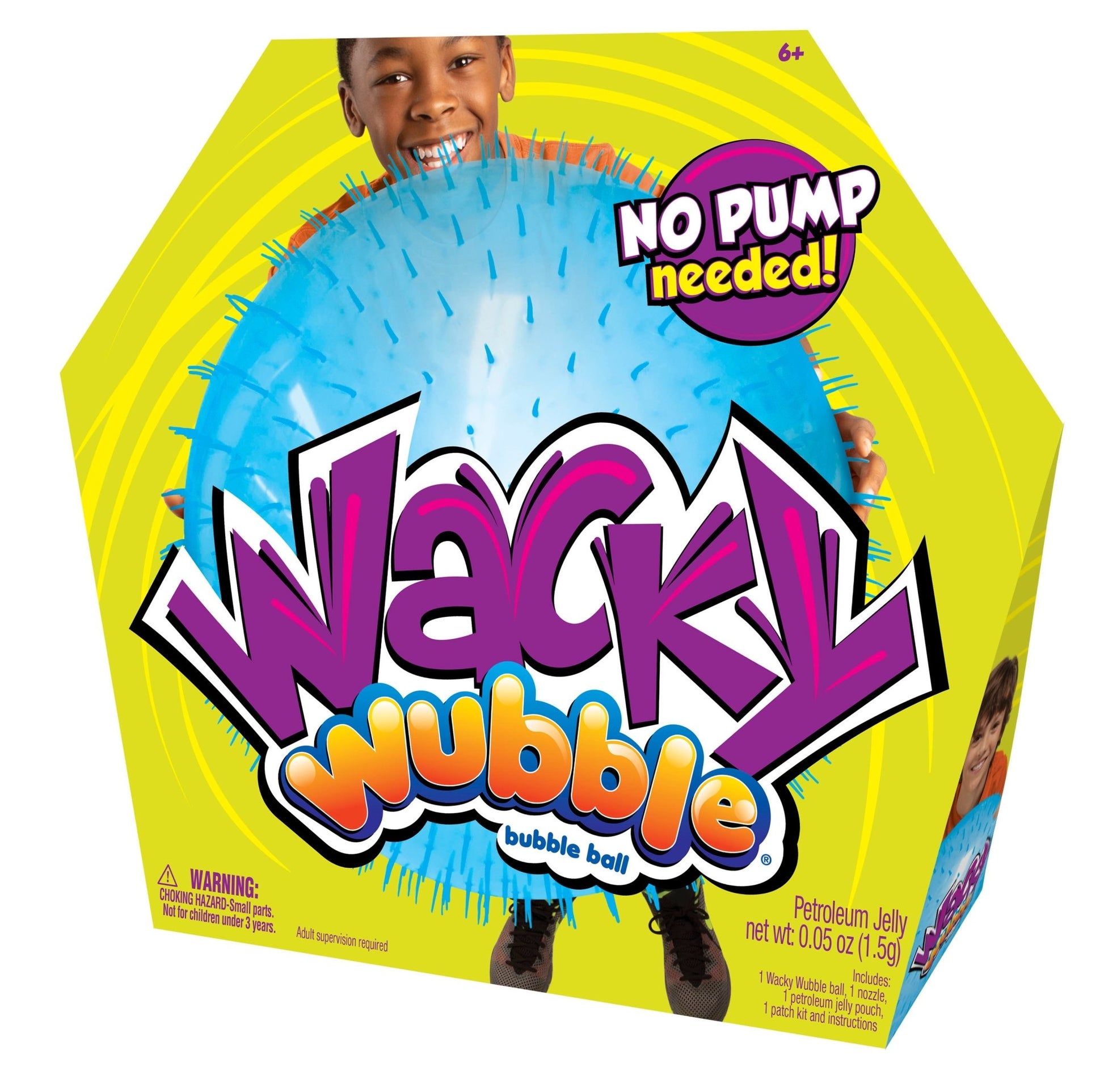 Nsi - Tp - Super Wubble Wacky Bubble Ball Blue - Marah Kids