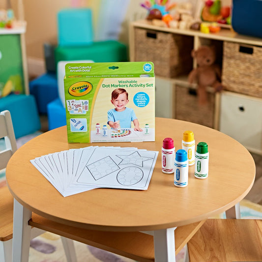 Crayola Washable Dot Markers Activity Set - Marah Kids