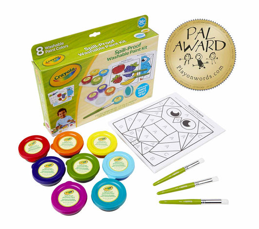Crayola Spill - Proof Paint Activity Kit - Marah Kids
