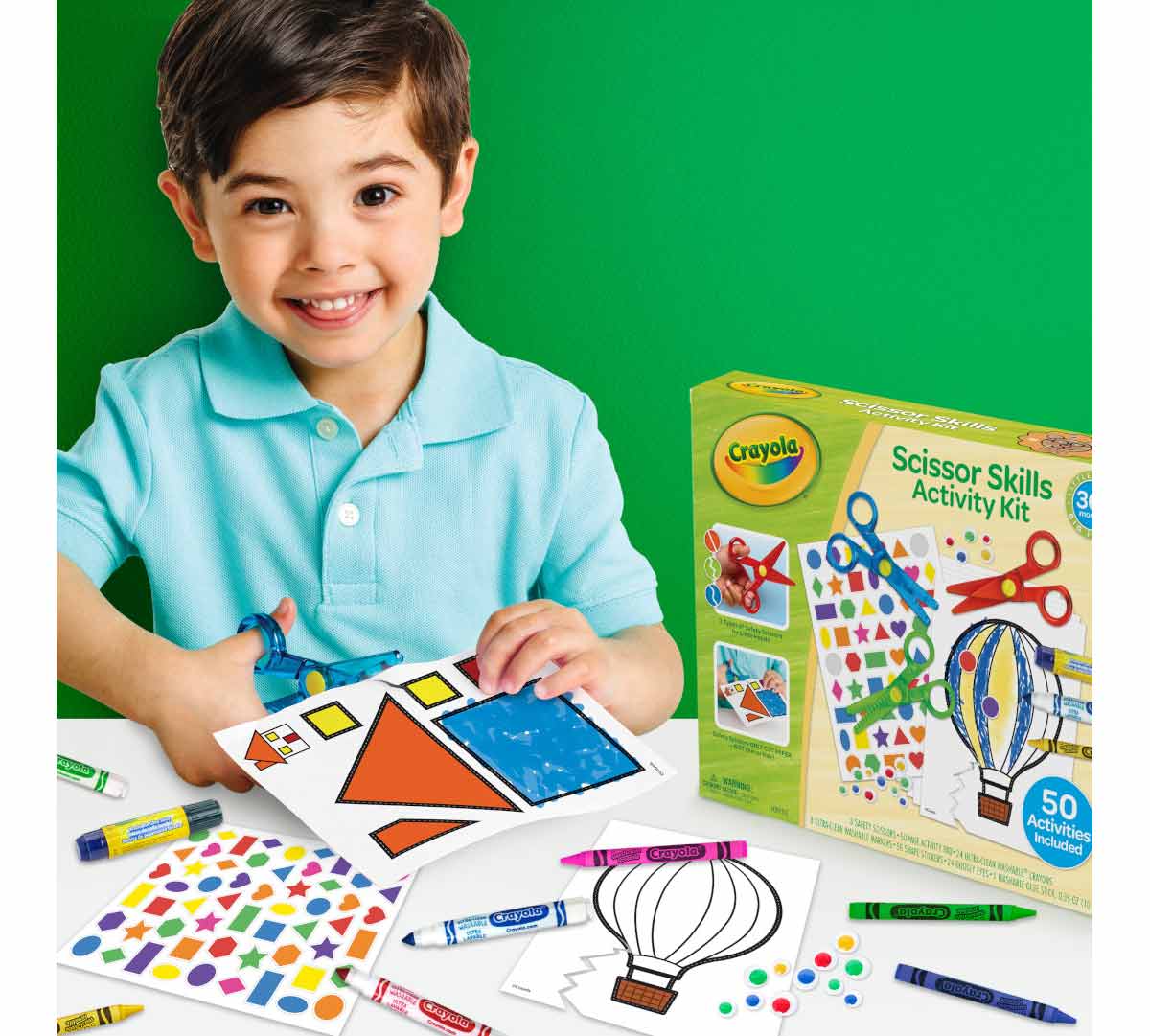 Crayola Scissor Skills Activity Kit - Marah Kids