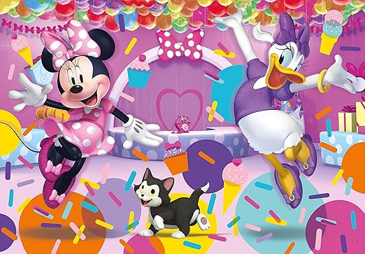 CLEMENTONI PUZZLE MINNIE PARTY TIME 104PCS - Marah Kids