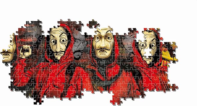 CLEMENTONI PUZZLE PANO LACASA DE PAPEL 1000PC - Marah Kids