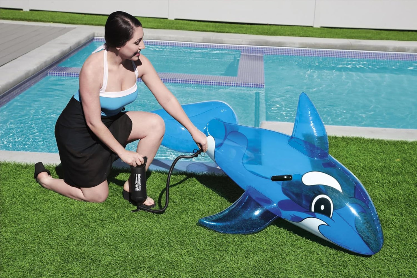Bestway Rider Whale 157X94Cm - Marah Kids
