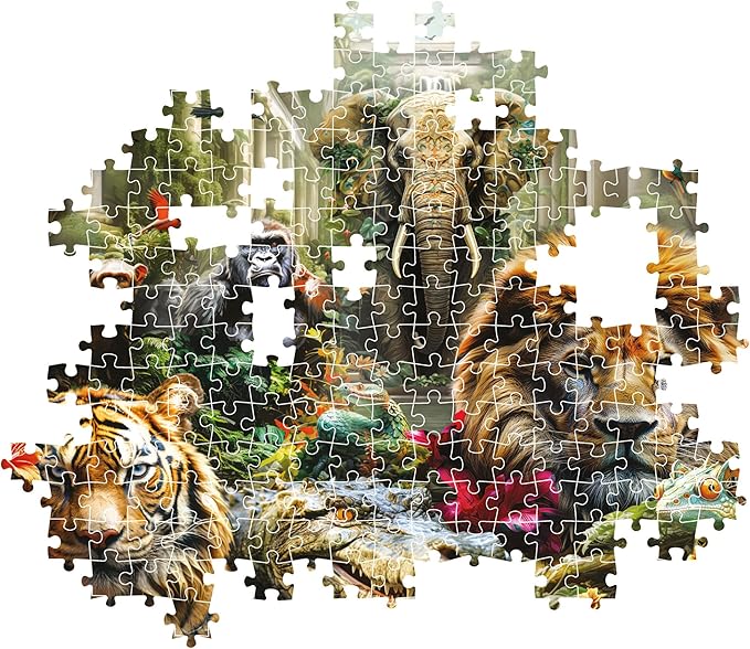 CLEMENTONI CLEM PUZZLE HQC MYSTIC JUNGLE 1000PCS - Marah Kids
