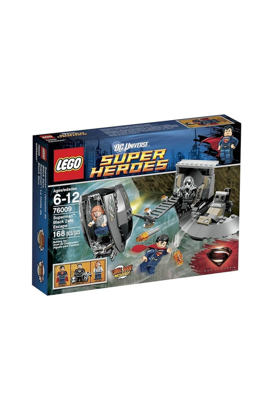 Lego Superman Black Zero Escape Interlocking Set - Marah Kids