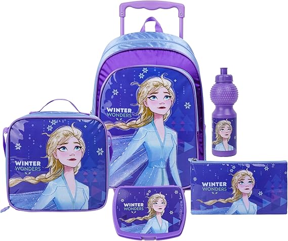DISNEY FROZEN WINTER WONDERS 5IN1 TROLLEY SET 16" - Marah Kids