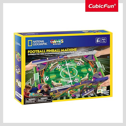 CUBIC FUN NGEO 3D PUZZLE FOOTBALL PINBALL 117PCS - Marah Kids