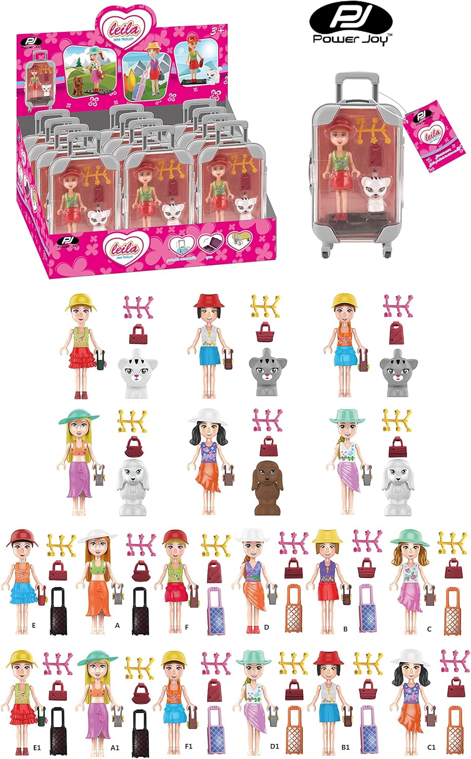 Power Joy Leila Mini Trolley Pack - Marah Kids