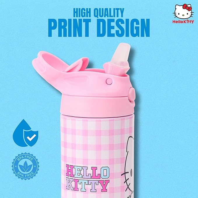 Sanrio Hello kitty Kawaii Kitty Stainless Steel Water Bottle