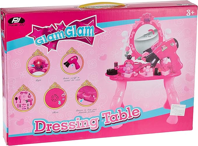 Power Joy Glamglam Dressing Table Battery Operated - Marah Kids