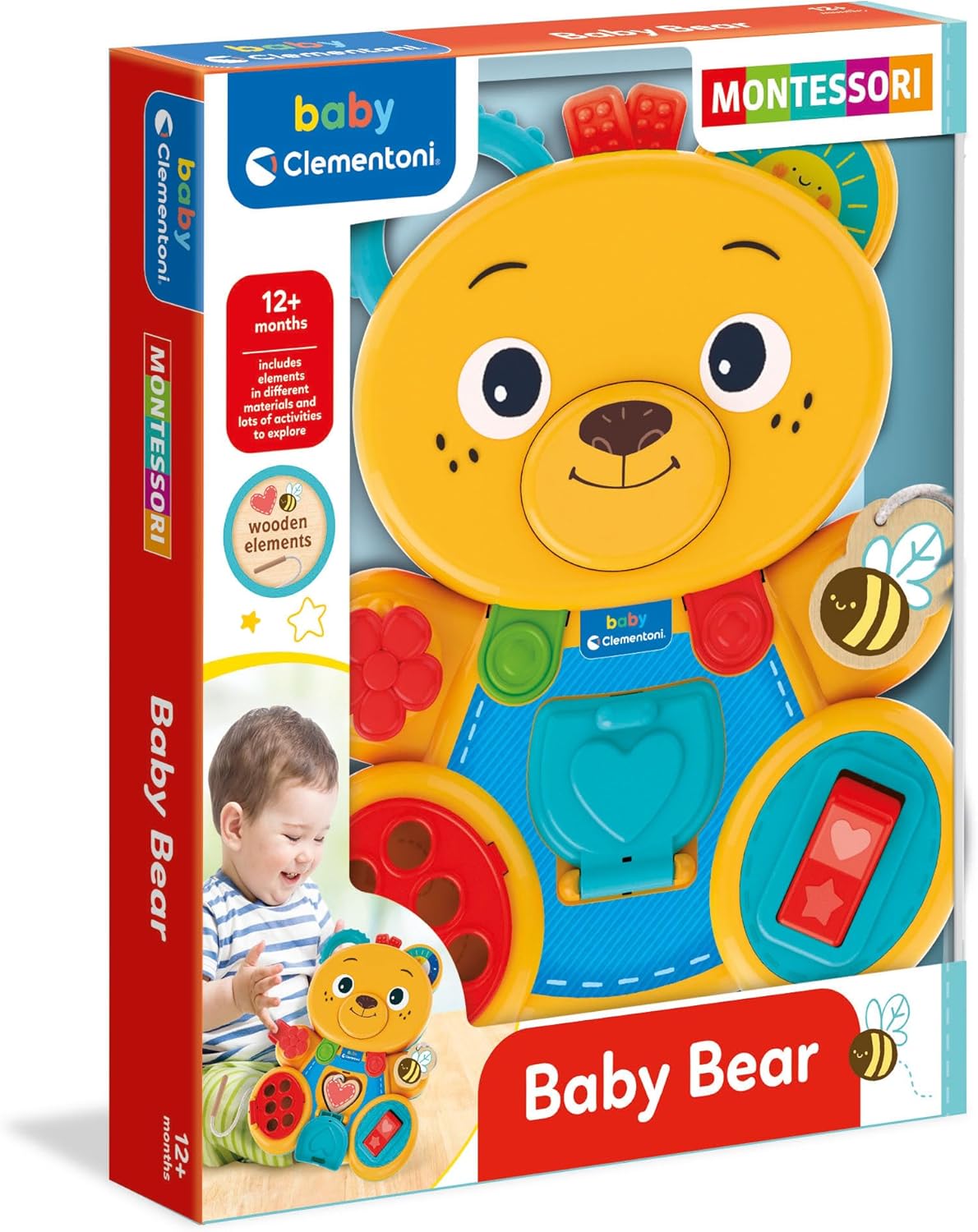 CLEMENTONI Montessori Bear Busy Panel - Marah Kids