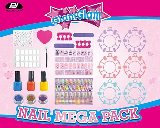Power Joy GlamGlam Nail Megapack - Marah Kids