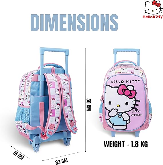 SANRIO HK LOOK AT MY RIBBON 16" TROLLEY - Marah Kids