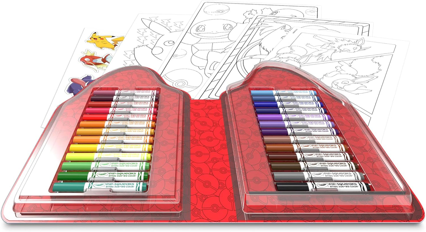 Crayola Pokémon Colouring Case – 45 Pieces - Marah Kids