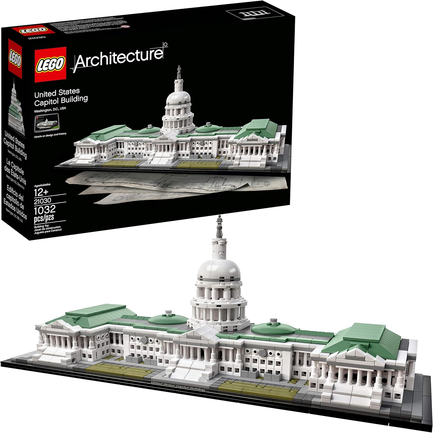 Lego Architecture ( United States Capitol Building ) - Marah Kids