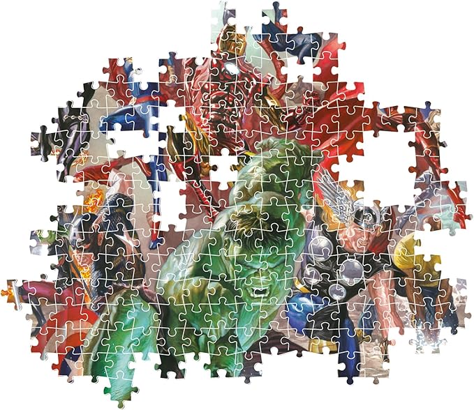 CLEMENTONI PUZZLE HQC MARVEL+POSTER 500PCS - Marah Kids