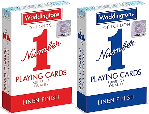 WADDI. NUMBER1 PLAYING CARDS 54 CDU12 WO - Marah Kids