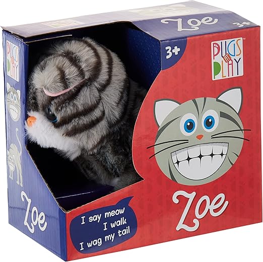 PUGS AT PLAY WALKING ZOE 6.5" B/O - Marah Kids