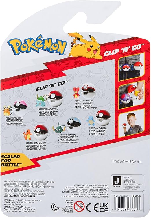 Jaswar - Pokemon Clip N Go Asst - Marah Kids