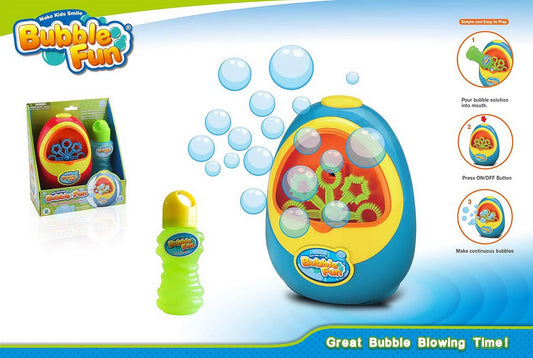 Power Joy Bubble Mini Machine Battery Operated 4ounces - Marah Kids