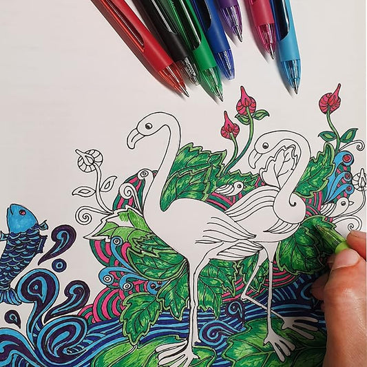 Maxi Gel Pen 0.7Mm Blister Of 4 Pc Asst - Marah Kids