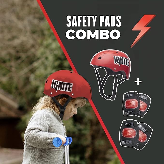 Ignite Glide Scooter 3 - Wheeled Combo Pack Red - Marah Kids