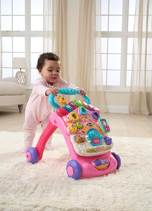 Vtech - FIRST STEPS BABY WALKER (PINK) - Marah Kids