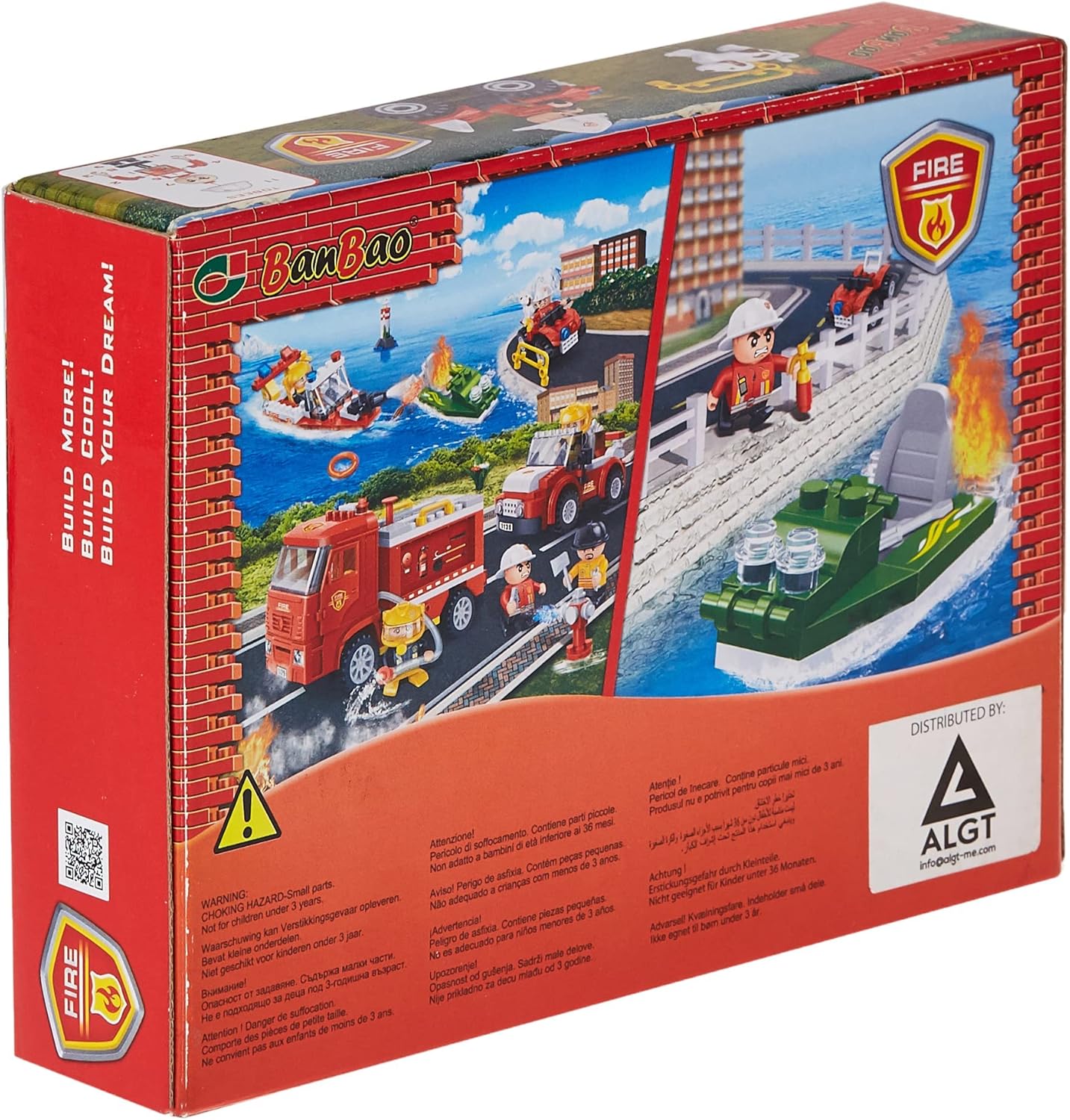 Banbao Fire Series 62Pcs 7118 - Marah Kids