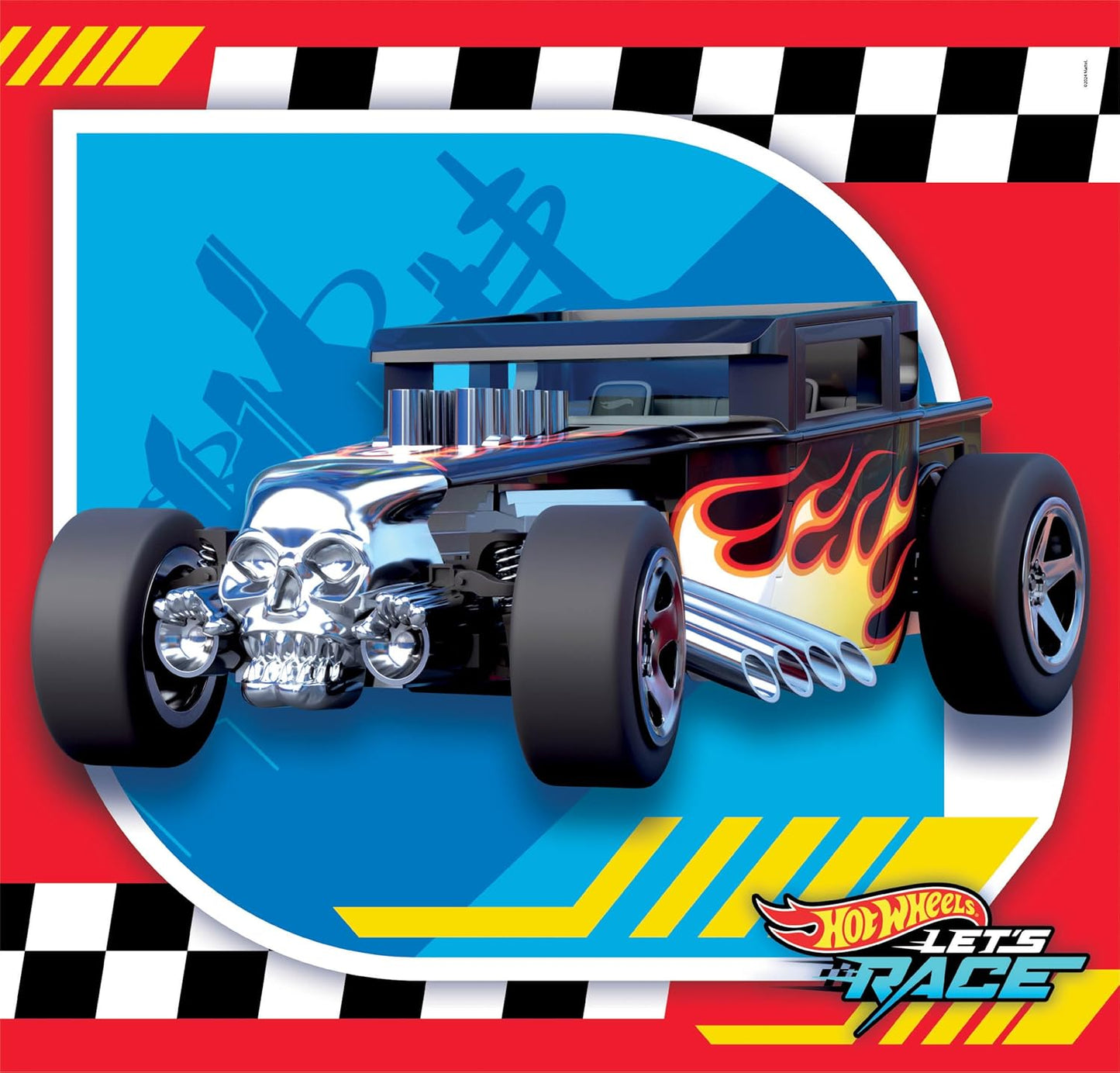 CLEMENTONI Puzzle Hotwheels Trucks 3X48pcs - Marah Kids