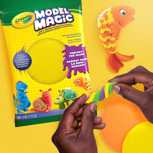 Crayola MODEL MAGIC - YELLOW SACHET 113GRAMS - Marah Kids