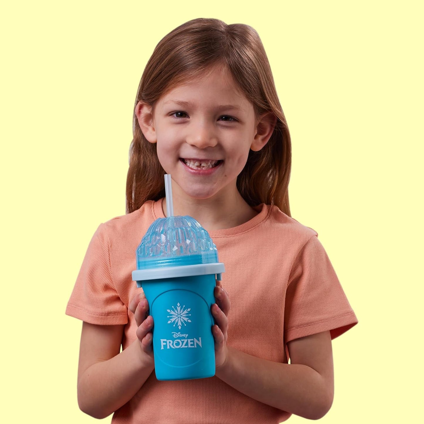 Chill Factor 08157 Disney Frozen Reusable Squeeze Cup Maker with Elsa Character Design