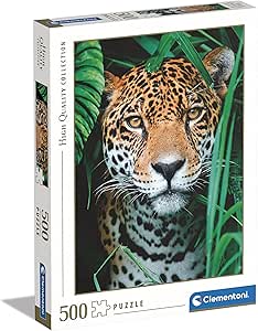 CLEMENTONI PUZZLE HQC JAGUAR IN JUNGLE 500PCS - Marah Kids
