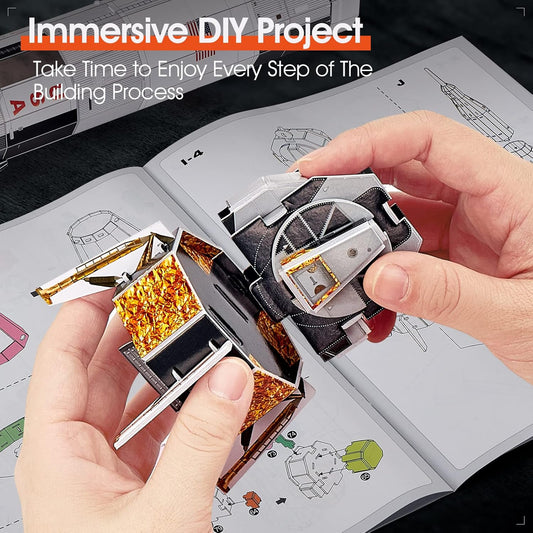 CUBIC FUN 3D PUZZLE NASA APOLLO SATURN V 136PCS - Marah Kids