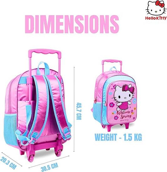SANRIO HELLO KITTY WELCOM SPRING 5IN1 BACKPACK BOX SET 16" - Marah Kids