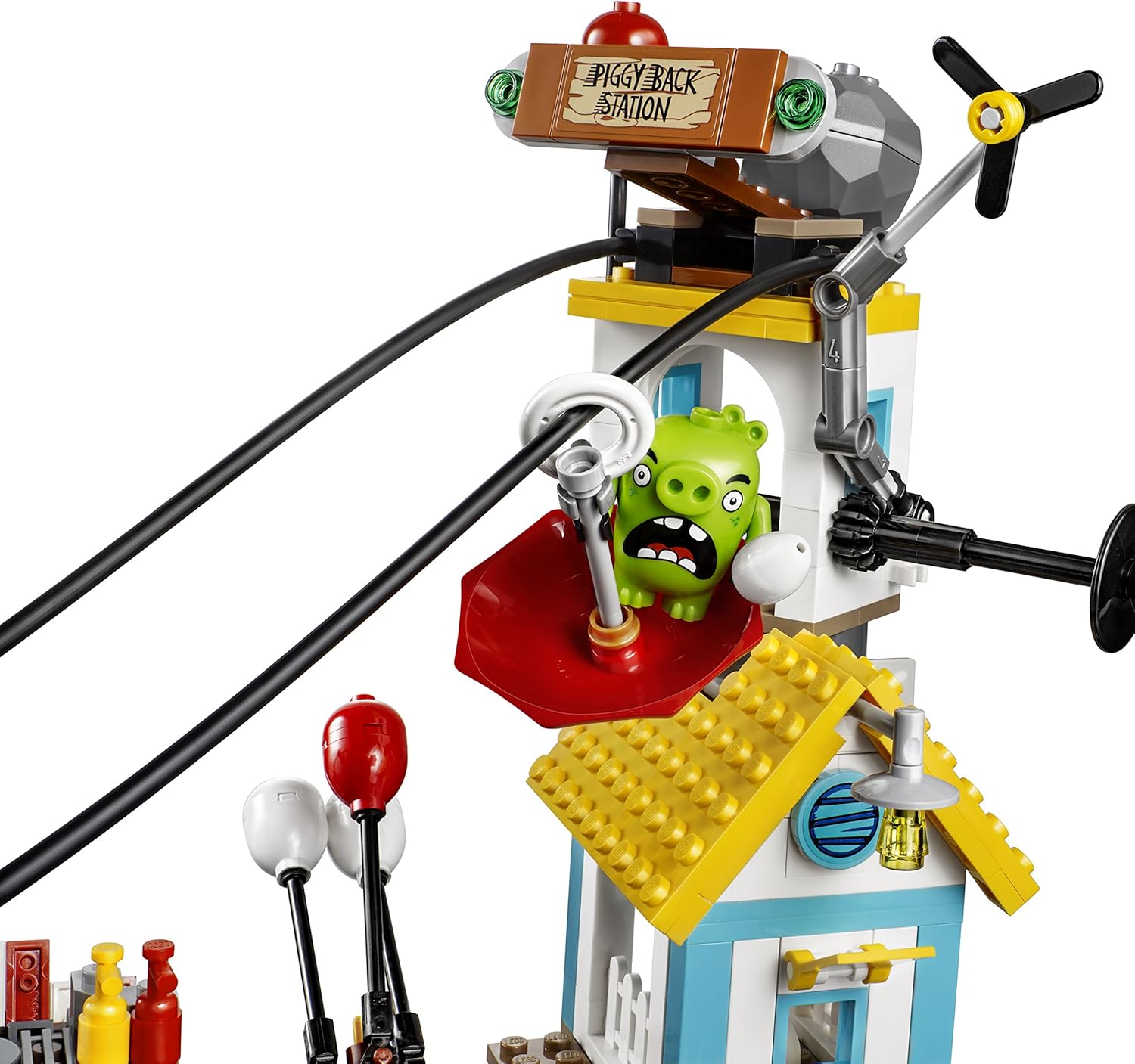 Lego Angry Birds 75824 Pig City Teardown - Marah Kids