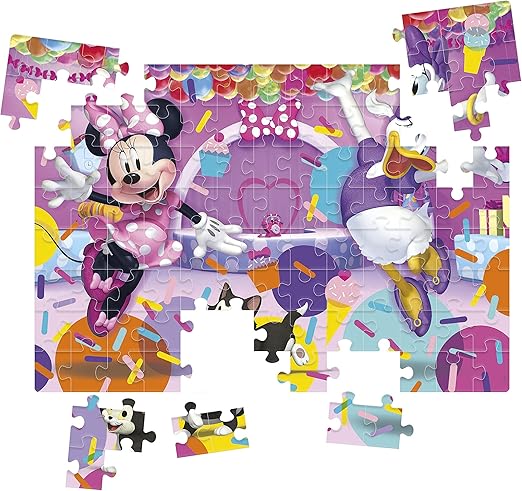 CLEMENTONI PUZZLE MINNIE PARTY TIME 104PCS - Marah Kids