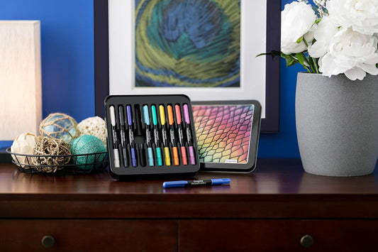 Crayola Signature Pearlescent Cream Sticks, 10 Count - Marah Kids