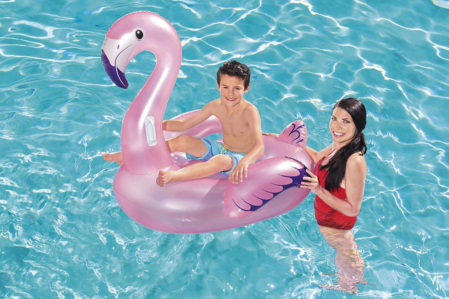 BESTWAY Rider Flamingo 127X127
