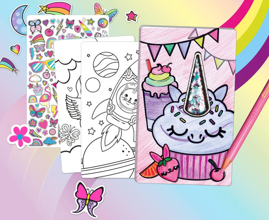 Crayola Creations Unicorn Sketch Set - Marah Kids