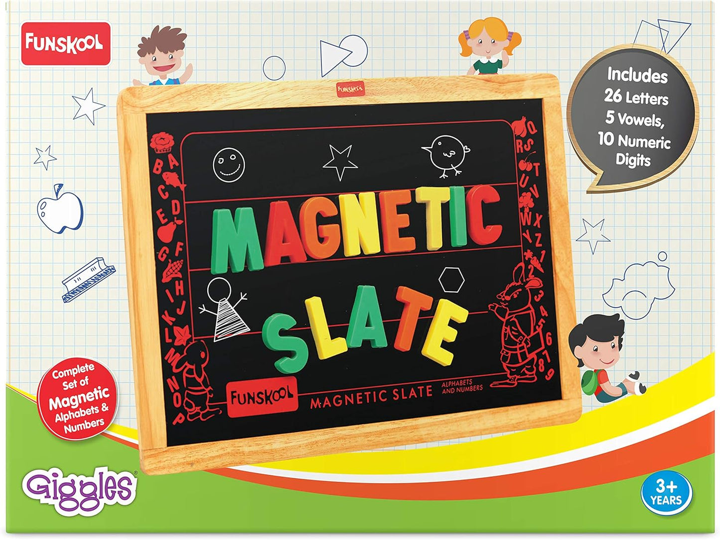 Funskool Magnetic Slate - Marah Kids