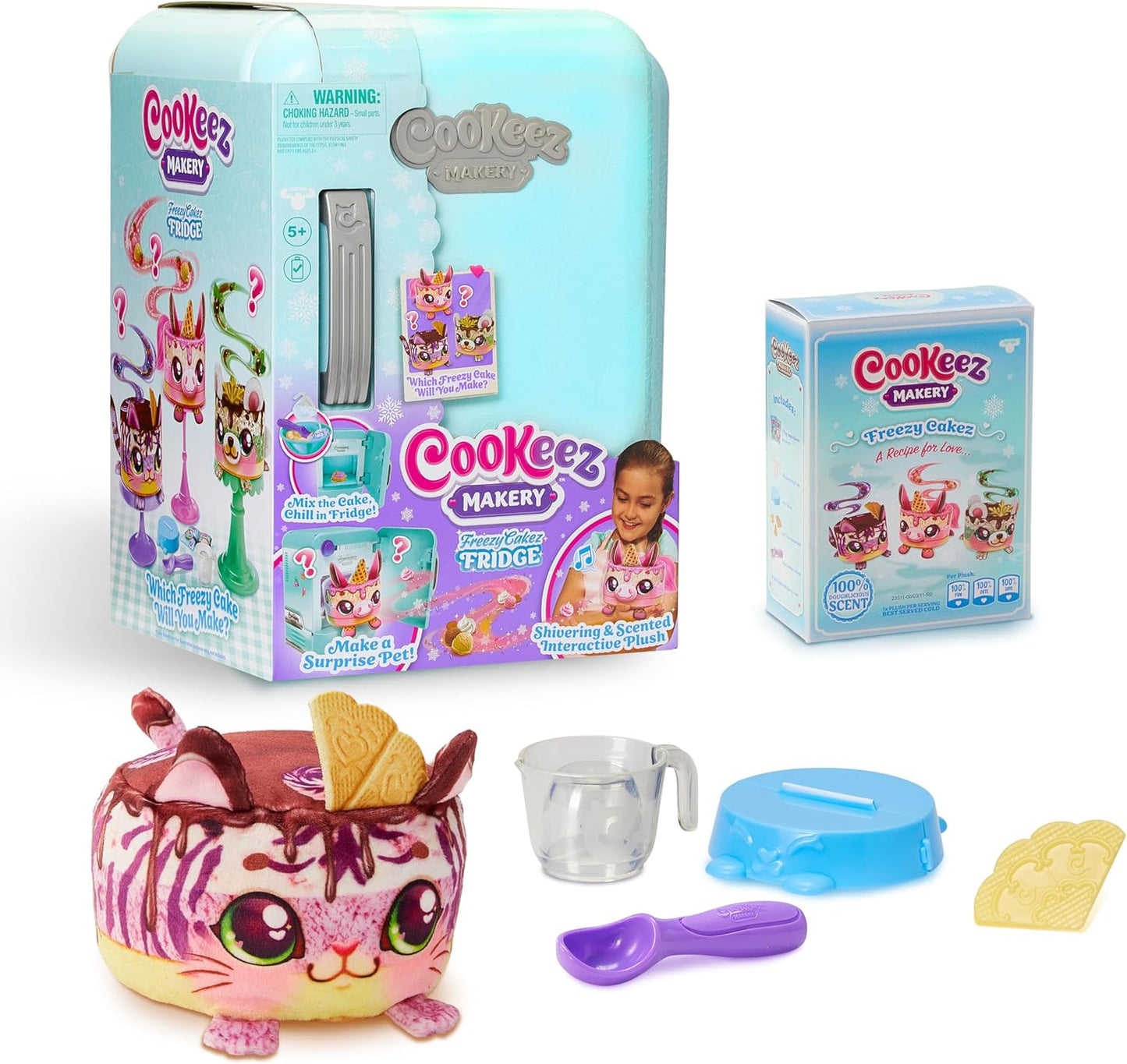 Cookeez Makery Freezy Cakez Fridge Battery Operated - Marah Kids