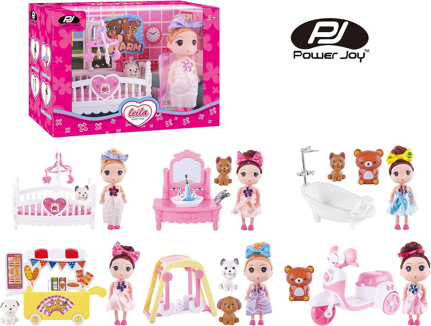 Power Joy Leila Happy Time 6inches - Marah Kids