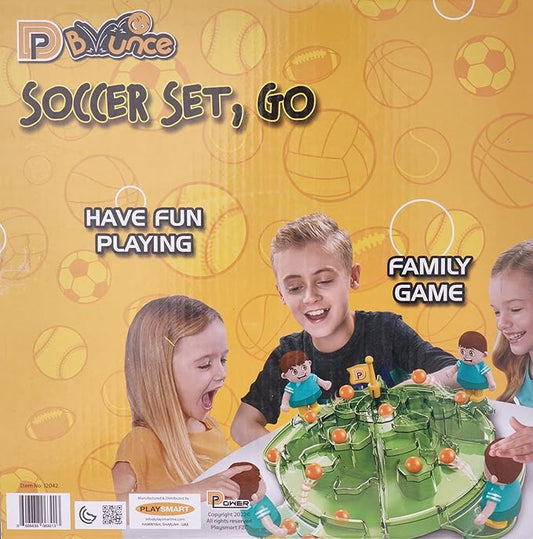 DBounce - Family Soccer Game | Fun Activity for Friends & Family, 2 - 4 Players, ABS Material | Portable, Quick Setup, Led Lights & Soft Foam Bumpers | Boys & Girls Aged 3+ - Marah Kids